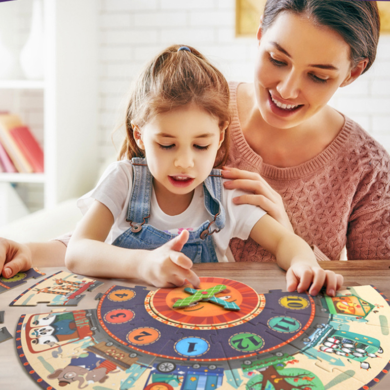 Mideer number Clock cognition Pair Jigsaw puzzle 2-3-4-5 children Puzzle Educational toysin the Toy/Childs/Puzzle/Building block/Model , Beads/Jigsaw/Pair/Disassembly/Beat Toy , Jigsaw/Puzzle category - from Buy2taobao.com to provide professional Taobao agent buy service