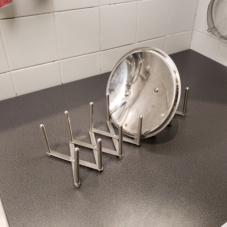 Warm and inviting home IKEA Wa Ruila Pot cover rack Storage Stainless steel lid Storage racks Kitchen Storage Rackin the Kitchen/Cooking utensils , Kitchen Gadgets/Kitchen storage , Kitchen storage rack/Kitchen Shelf , Pot rack category - from Buy2taobao.com to provide professional Taobao agent buy service