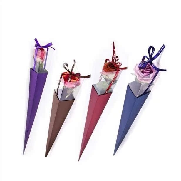 rose Packaging bag new pattern Rose Box flower packing Gift box PVC trianglein the Flower delivery/Flowers simulation/Plants gardening , DIY Artificial flowers material , Floral Packaging, Floral packing box category - from Buy2taobao.com to provide professional Taobao agent buy service