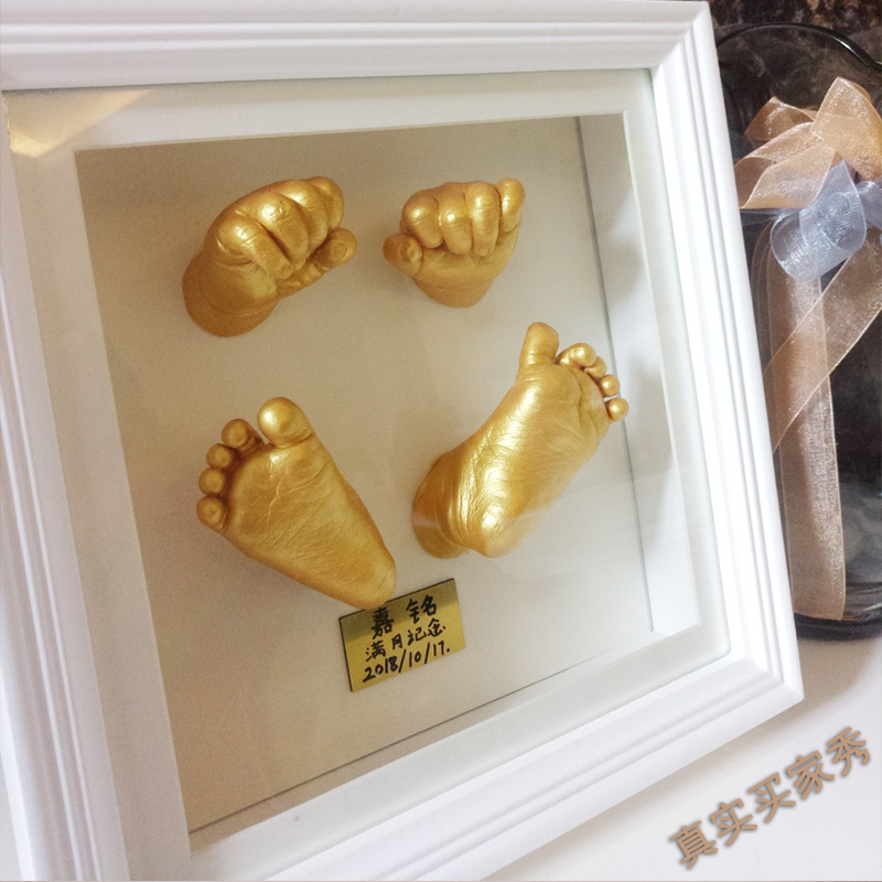 3D baby Brothers inkpad three-dimensional Hand footprints Foot mold Cloning powder Keepsake children baby One hundred days giftin the Toy/Childs/Puzzle/Building block/Model , Baby Souvenirs/Personalized Products , Hand footprints category - from Buy2taobao.com to provide professional Taobao agent buy service