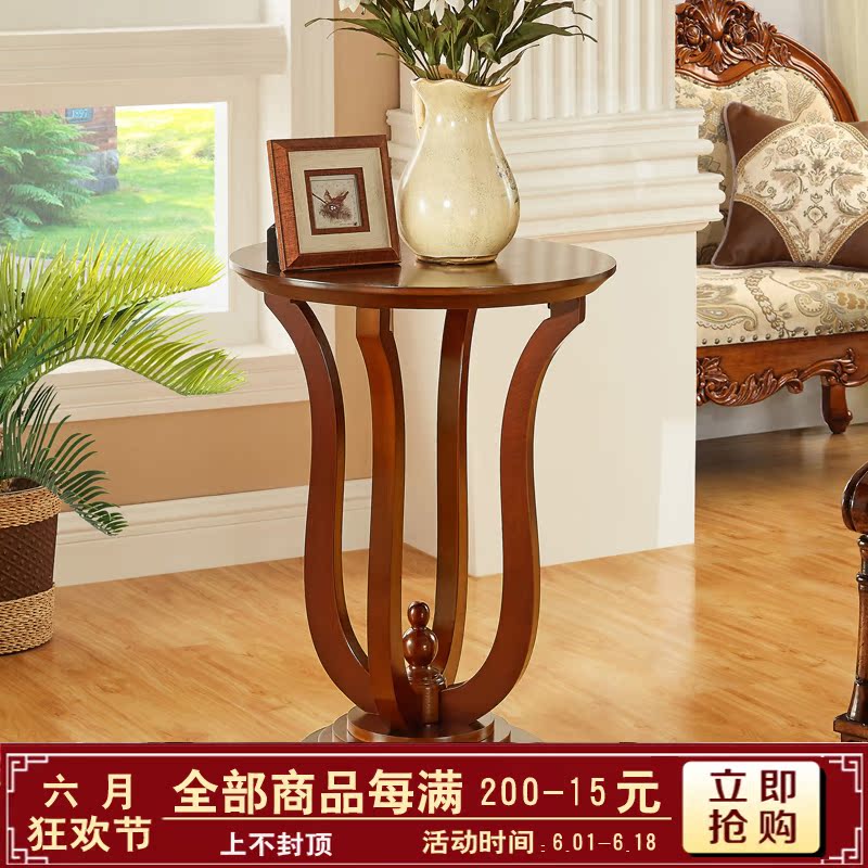 Northern Europe Small round table sofa Side table Side table Telephone table American style Small round a living room to ground Flower trellis Mini Leisure tablein the Residential furniture , Categories , Corner a few/Side category - from Buy2taobao.com to provide professional Taobao agent buy service