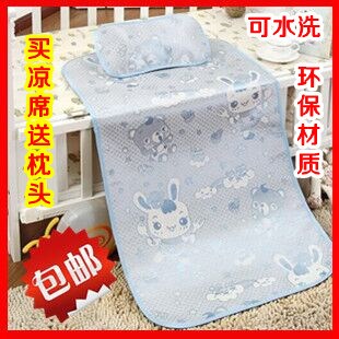 婴儿凉席新生儿冰丝席子儿童床夏季幼儿园宝宝天然透气可折叠凉席|ruв категории подгузник/шампунь/вскармливать/тележка кроватью, спальный мешок/мат/подушка/кровать, мальчонка мат серии - от Buy2taobao.com для оказания профессиональной услуги покупки агента Taobao