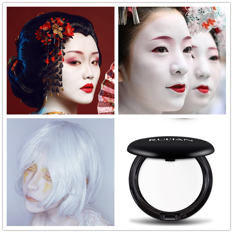 纯白色粉底膏艺伎白涂妆cos白色粉底骷髅妆白妆万圣节吸血鬼在类目 彩妆/香水/美妆工具, 粉底液/膏中 - 来自Buy2taobao.com提供专业的淘宝代购服务