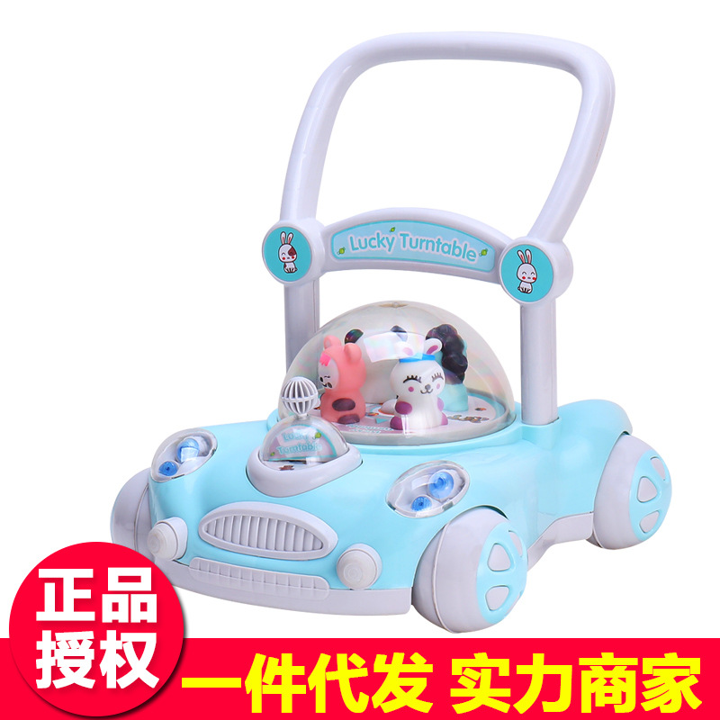 学步车7-18个月婴儿防侧翻手推车可调升降儿童助步车玩具在类目 尿片/洗护/喂哺/推车床, 婴儿手推车/学步车, 学步车中 - 来自Buy2taobao.com提供专业的淘宝代购服务
