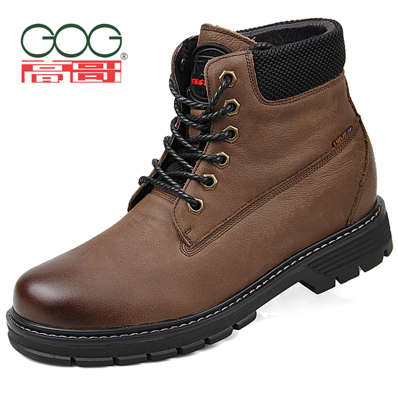 High Brother Boot Man 6.5cm Gaobang outdoors leisure time The increase in Tooling boots Plush keep warm man Increase Cotton bootsin the Men's Shoes, Boots category - from Buy2taobao.com to provide professional Taobao agent buy service