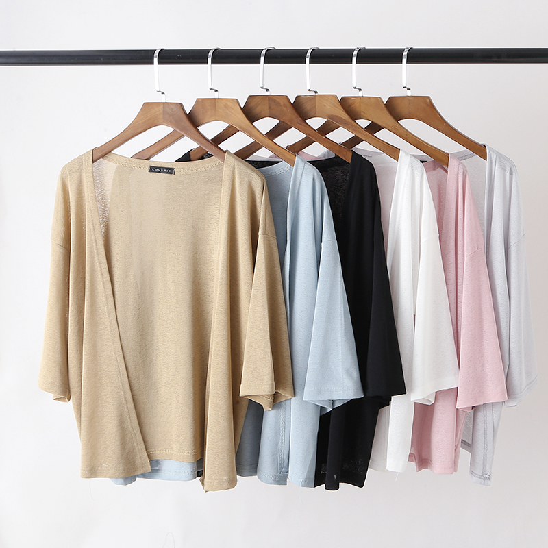 Spring and summer new pattern lady coat summer Sunscreen Versatile Cardigan Korean version 7 have cash less than that is registered in the accounts Irregular Cardiganin the Women's clothing/Boutique , Jacket category - from Buy2taobao.com to provide professional Taobao agent buy service