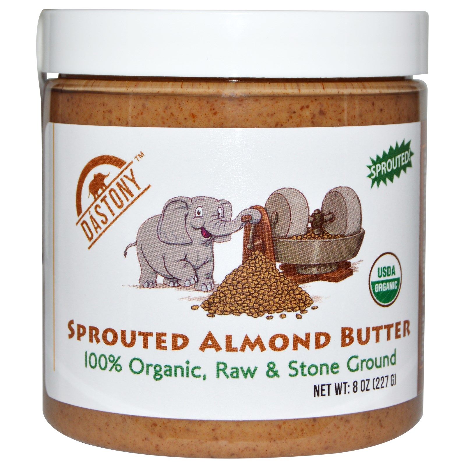 现货Dastony发芽杏仁酱无麸质Organiic Sprouted Almond Butter|ruв категории зерно риса/север и Юг сухих грузов/приправы, приправы/джем/салат, соус, соус приправы - от Buy2taobao.com для оказания профессиональной услуги покупки агента Taobao