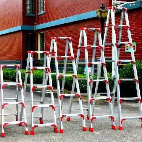 铝合金人字梯家用加厚折叠2米四步五步六步阁楼梯工程梯双侧梯子在类目 居家日用, 家用五金工具, 家用梯中 - 来自Buy2taobao.com提供专业的淘宝代购服务