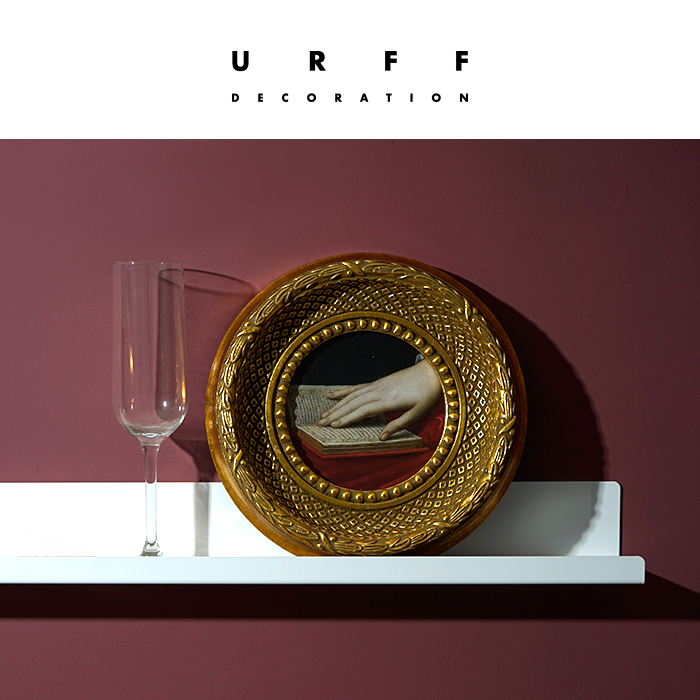 URFF DECO|重磅推荐实木雕刻复古小众金色圆形装饰画摆件中古相框|msdalam kategori Aksesori rumah, lukisan hiasan, lukisan hiasan moden - dari Buy2taobao.com untuk memberikan perkhidmatan ejen Taobao profesional membeli