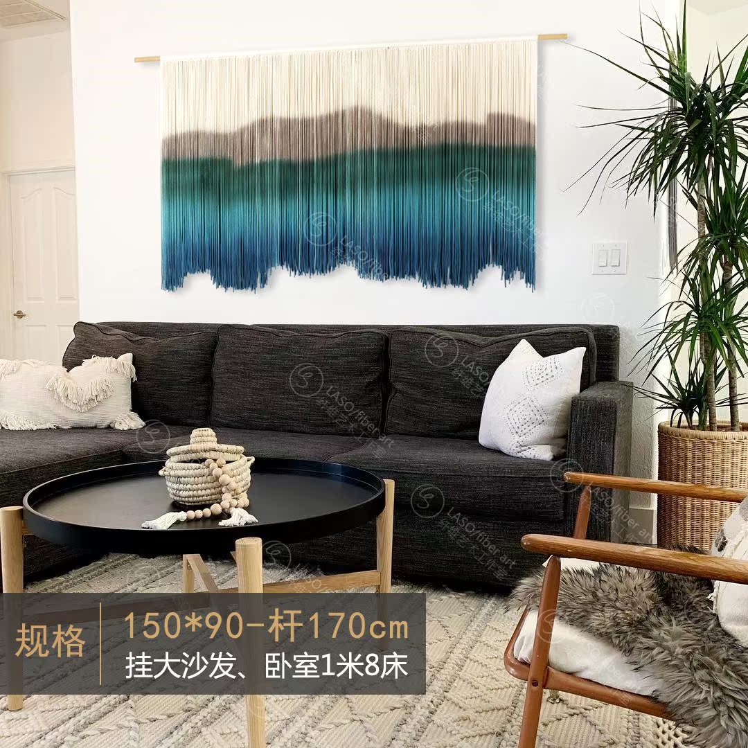 O/ manual weave dyeing Tapestries Homestay decorate Hanging picture ins Hanging spotin the Home Fabric , Tapestry/Tapestry category - from Buy2taobao.com to provide professional Taobao agent buy service