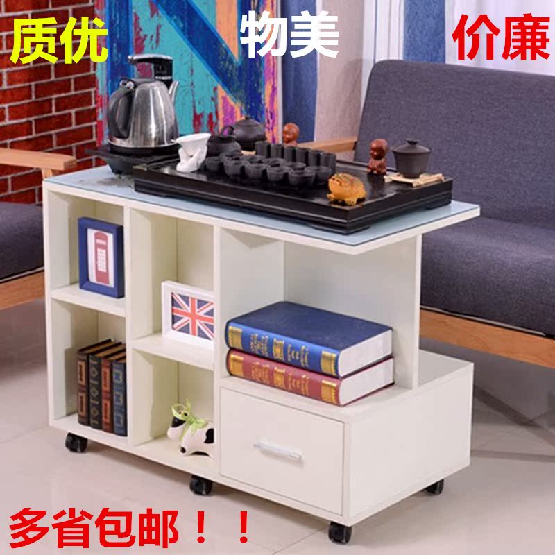 欧式移动功夫茶几 带轮茶车 钢化玻璃带轮小茶桌 简约小户型茶台在类目 住宅家具, 几类, 茶几中 - 来自Buy2taobao.com提供专业的淘宝代购服务