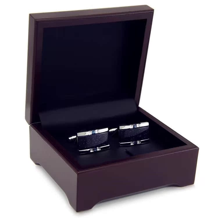 2019 Gift box packaging Cufflinks French Sleeve nail Opal man Cufflinks business affairs leisure time shirt men and womenin the Accessories/Leather belt/Hat/Muffler , Cufflink category - from Buy2taobao.com to provide professional Taobao agent buy service