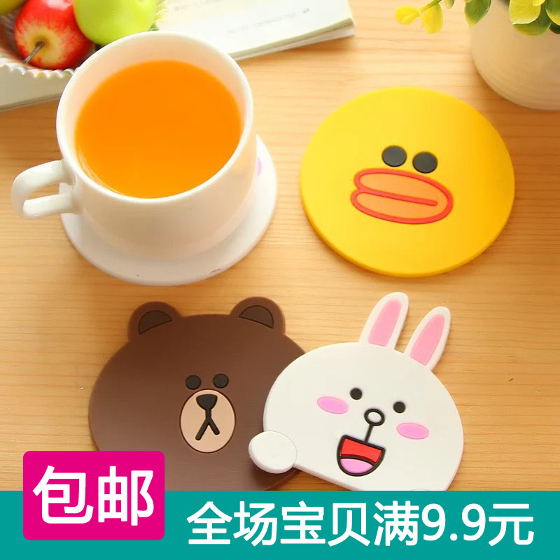 廠家直銷 創意禮品 四款可愛卡通動物系列矽膠餐墊杯墊 隔熱墊在類目 節慶用品/禮品, 文化創意用品, 文化創意盃墊/餐墊中 - 來自Buy2taobao.com提供專業的淘寶代購服務