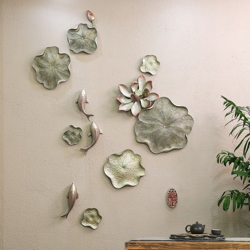 New Chinese style artistic conception manual Buddhist mood Pendants decorate Wall decoration three-dimensional Room green Wall hanging Wall hangings personalityin the Home accessories , Mural category - from Buy2taobao.com to provide professional Taobao agent buy service