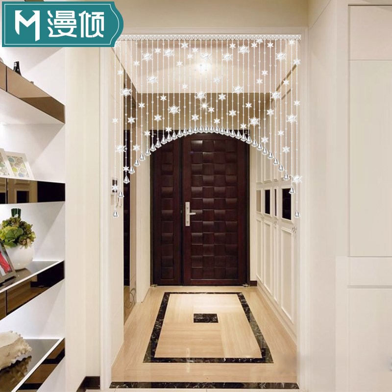 door curtain crystal bead curtains Partition curtain a living room Entrance bedroom TOILET crystal Curtain Hanging curtain Punch holesin the Home Fabric , Curtains and curtain accessories , Curtain/Curtain category - from Buy2taobao.com to provide professional Taobao agent buy service