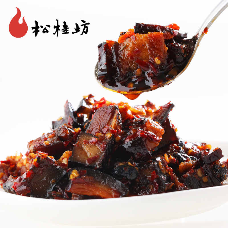 松桂坊香干腊肉特色私房菜开瓶即食 湖南特产下饭菜香辣熟食218g|msdalam kategori daging perikanan/Buah-buahan segar dan sayur-sayuran/dimasak, dimasak/hidangan sejuk/dapur peribadi, lain - dari Buy2taobao.com untuk memberikan perkhidmatan ejen Taobao profesional membeli