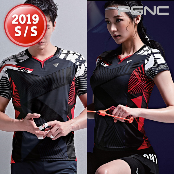 2019春夏新品PGNC羽毛球服PEGGY男女佩极酷速干运动情侣短袖正品2|msdalam kategori sukan/Yoga/kecergasan/bekalan peminat, badminton, pakaian badminton - dari Buy2taobao.com untuk memberikan perkhidmatan ejen Taobao profesional membeli