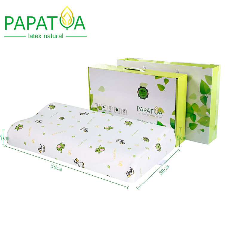 PAPATYA大小儿童乳胶枕头泰国原装进口100%纯天然乳胶正品3-14岁在类目 床上用品, 枕头/枕芯/保健枕/颈椎枕中 - 来自Buy2taobao.com提供专业的淘宝代购服务