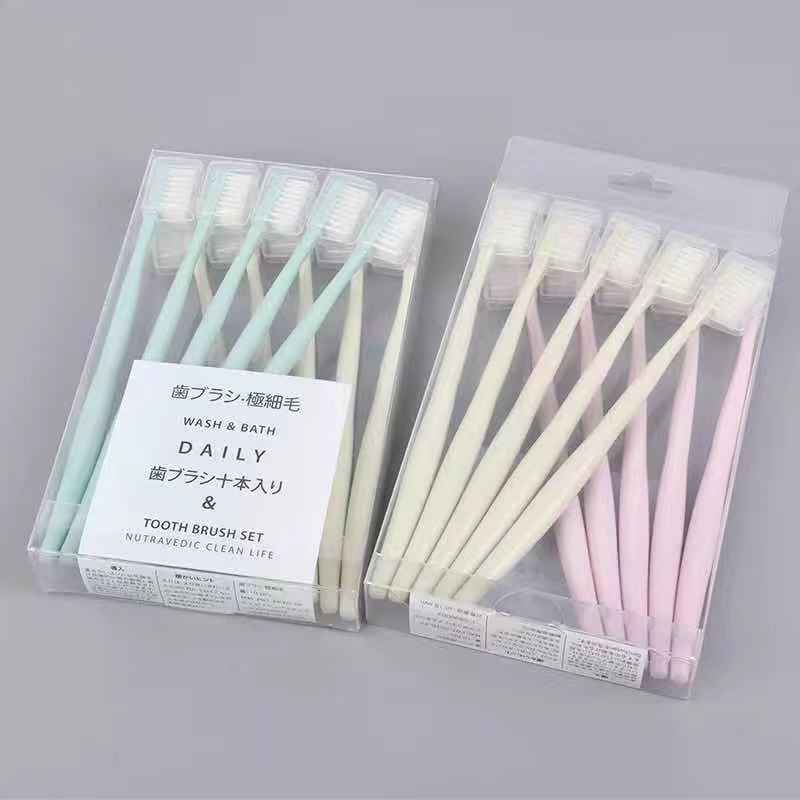 S限量版10支裝進口細毛牙刷大人小孩適用獨立牙刷套可旅行家居在類目 個人護理/保健/按摩器材, 口腔護理, 電動牙刷中 - 來自Buy2taobao.com提供專業的淘寶代購服務