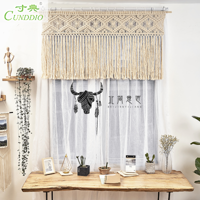 Concise manual weave Tapestries Northern Europe ins American style Bedside curtain Tapestries Homestay Soft loading decoratein the Home Fabric , Tapestry/Tapestry category - from Buy2taobao.com to provide professional Taobao agent buy service