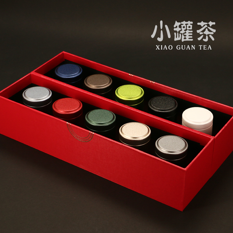 Canned high-grade Canister Tea Packaging box originality currency black tea Green Tea Rock Dahongpao Tea Gift box Jin Junmeiin the Tableware , Tea set , Tea caddy category - from Buy2taobao.com to provide professional Taobao agent buy service