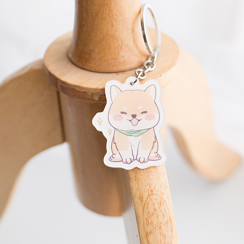 Seven, three Shiba Inu Key buckle lovely comic Quadratic element Cartoon originality Bag Pendantin the Play mode/Anime/Periphery/cos/Board games , Cartoon/Animation around , Anime cards/Pendant/Stationery category - from Buy2taobao.com to provide professional Taobao agent buy service