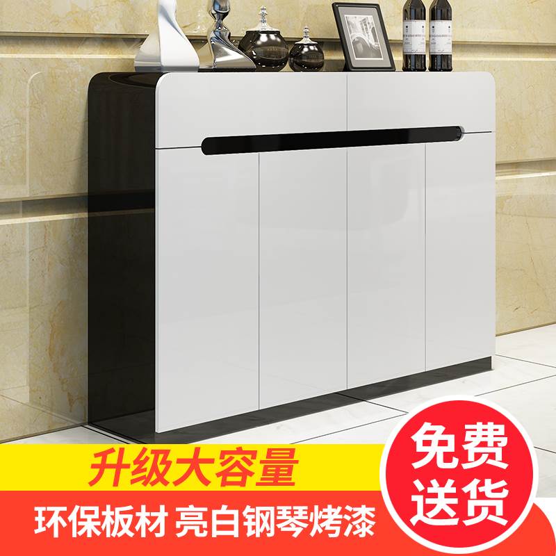 Shoe cabinet Simplicity Modern Continental solid wood Vestibule Partition cabinet Paint High-capacity white Countryside shoe rackin the Residential furniture , Cabinet , Shoebox category - from Buy2taobao.com to provide professional Taobao agent buy service