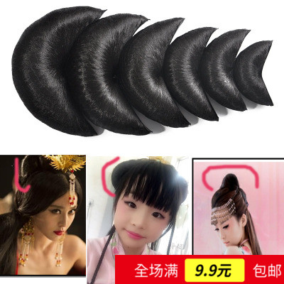 古装假发仙女发髻cos 古代造型儿童小龙女汉服光面白浅牛角假发包在类目 美发护发/假发, 假发, 发包/丸子中 - 来自Buy2taobao.com提供专业的淘宝代购服务