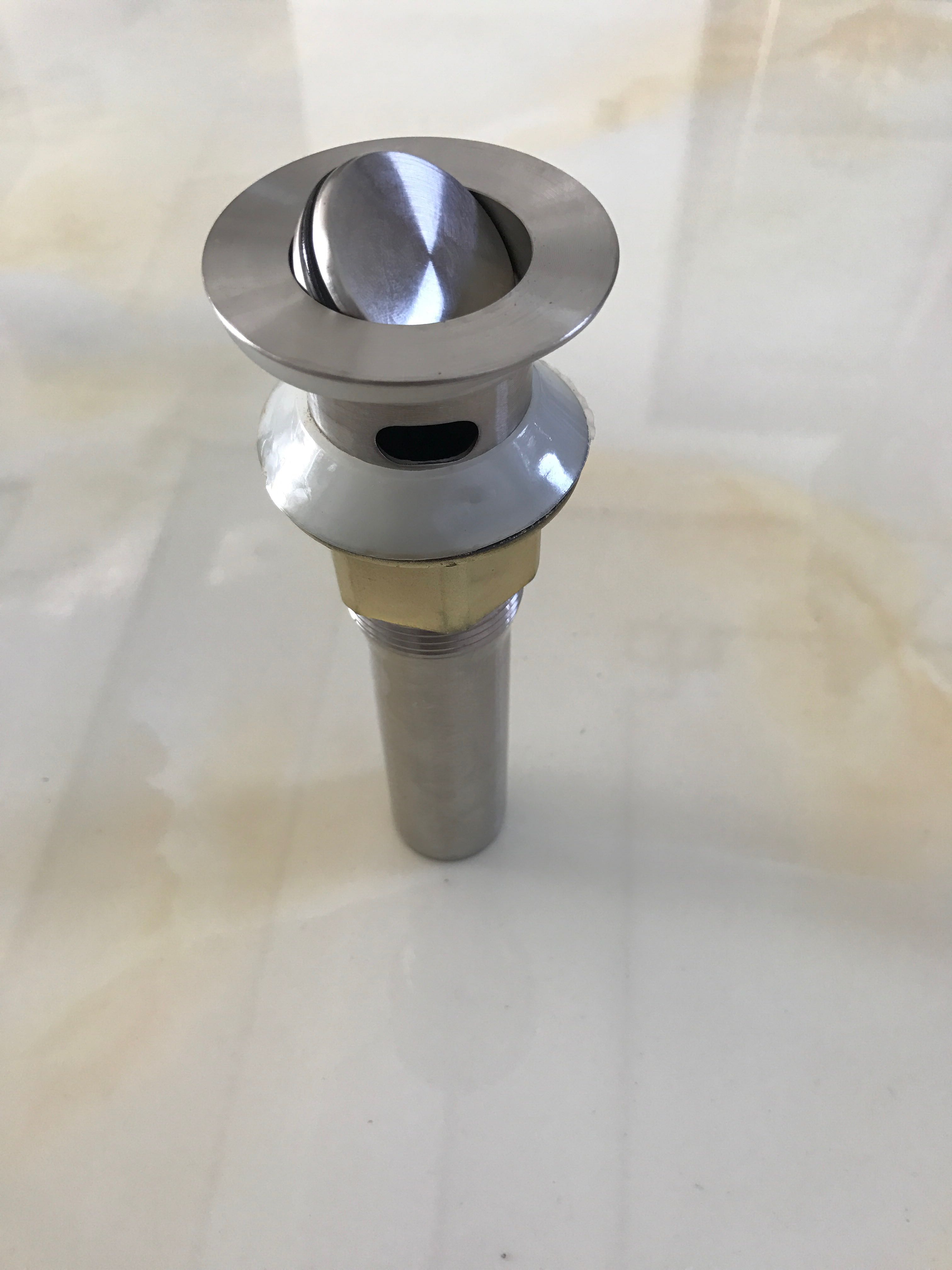 一体成型带溢水口不锈钢加重易安装面盆陶瓷盆下水器在类目 家庭/个人清洁工具, 卫浴用具/卫浴配件, 浴室用品配件中 - 来自Buy2taobao.com提供专业的淘宝代购服务