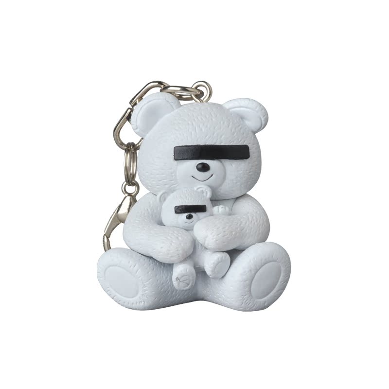 现货 Undercover Medicom Toy Bear UC 高桥盾遮眼熊小熊钥匙扣|msdalam kategori Aksesori/Belt kulit/Hat/Muffler, aksesori lain - dari Buy2taobao.com untuk memberikan perkhidmatan ejen Taobao profesional membeli