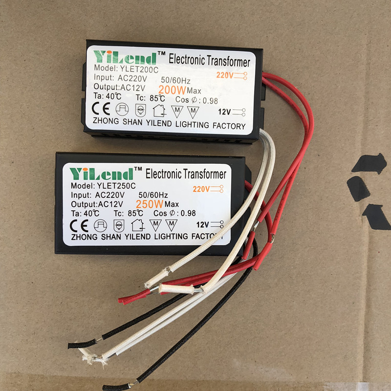水晶灯电子变压器220v转12v 200W 250W变压器射灯灯杯灯珠/卤素灯在类目 家装主材, 灯具灯饰, 灯具配件中 - 来自Buy2taobao.com提供专业的淘宝代购服务