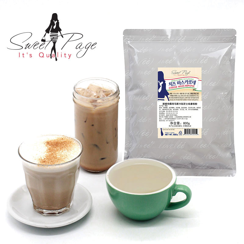 Sweet Page斯维特佩奇韩国原装进口马斯卡彭芝士味拿铁粉800g|ruв категории кофе/хлопья/напиток, арроурут/хлопья/Чонг напитки, чай с молоком, арестовало чай с молоком - от Buy2taobao.com для оказания профессиональной услуги покупки агента Taobao