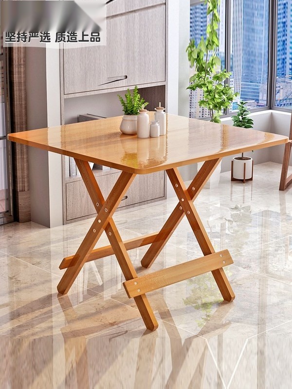 Folding small table Square household Small apartment round table Square table Portable Foldable simple and easy Dinner tablesin the Residential furniture , Tables , Folding table category - from Buy2taobao.com to provide professional Taobao agent buy service