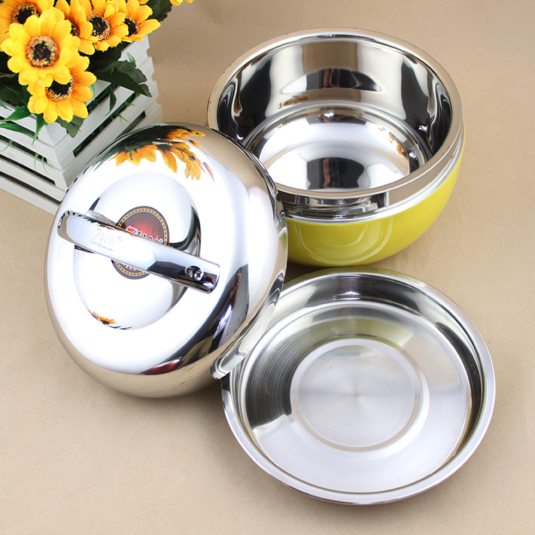 Student lunch circular Bento Box With cover Korean lovely Mini canteen Simplicity Lunch box Sub-grid heat preservation Scallywagin the Tableware , Tableware , Boxes/Cooler/Heat to the pot category - from Buy2taobao.com to provide professional Taobao agent buy service