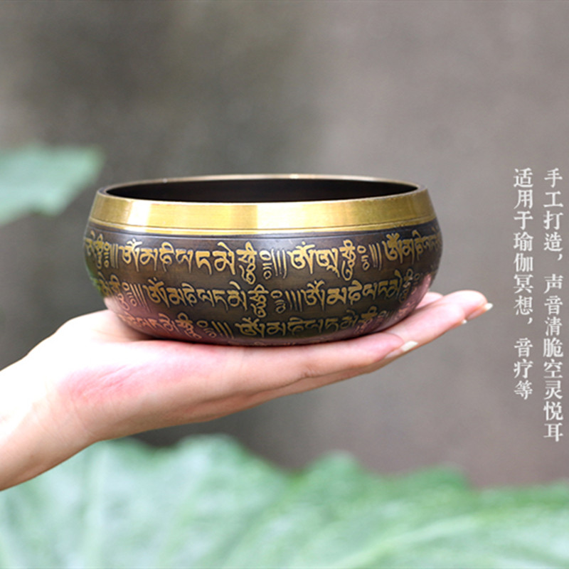 加厚六字真言静心钵盂佛音碗庆引罄修行钵纯铜法器日式光身庆铜钵在类目 家居饰品, 摆件中 - 来自Buy2taobao.com提供专业的淘宝代购服务