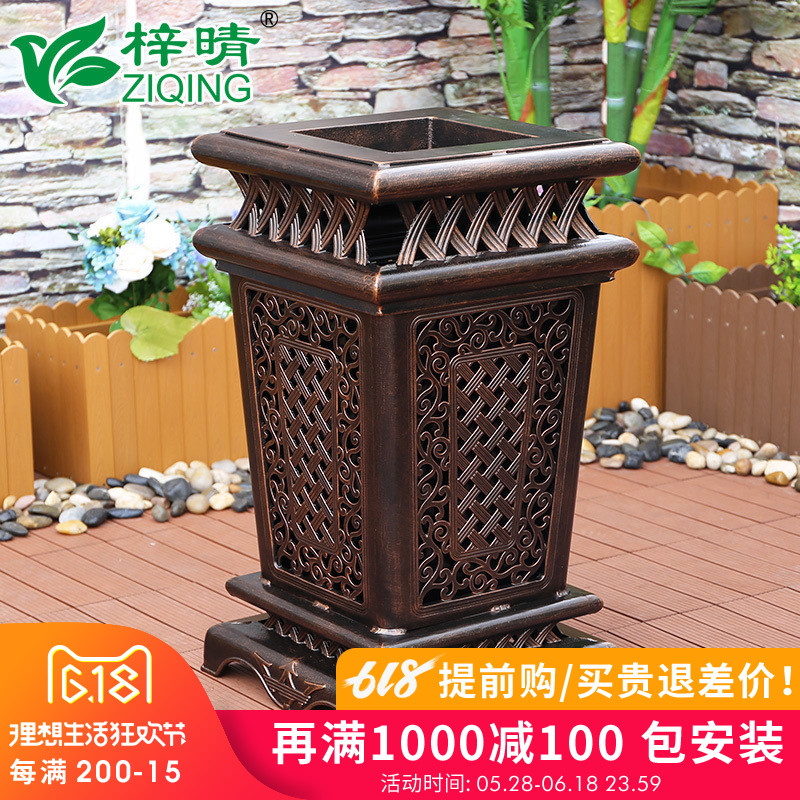 outdoors Cast Trash European-style villas outdoor courtyard Garden Trash hotel Park Anticorrosive Antirust furniturein the Residential furniture , Outdoor/Patio furniture , Trash category - from Buy2taobao.com to provide professional Taobao agent buy service