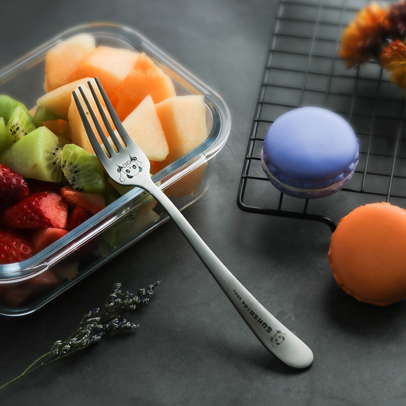 Children fruit fork 304 Stainless steel adult Long handle Fork originality lovely Dessert Cake fork 2in the Tableware , Tableware , Western fork category - from Buy2taobao.com to provide professional Taobao agent buy service