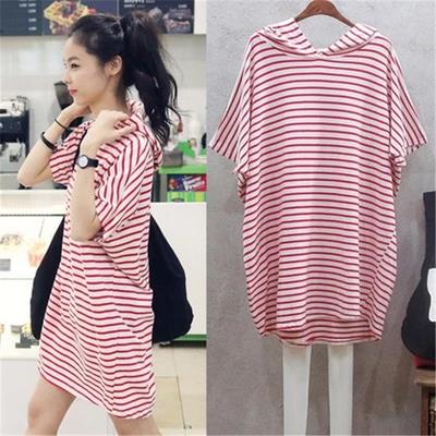 2018 New summer spring 300 Big size dress 250 fat mm Oversized 240 Base coat 280T Shirt dress 260in the Women's clothing/Boutique , T-shirt category - from Buy2taobao.com to provide professional Taobao agent buy service