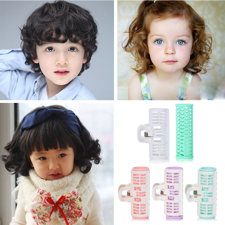 children Curlers Plastic hair curlers Picture folder Short hair Curling tongs Pear wave Roller 3in the Family/Personal Cleaning Tools , Personal care cleaning appliances , Volume tee category - from Buy2taobao.com to provide professional Taobao agent buy service