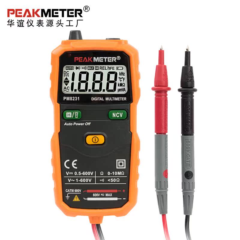 PEAKMETER华谊数字万用表PM8231智能袖珍防烧数显万能表|ruв категории оборудование/инструменты, приборы, мультиметр - от Buy2taobao.com для оказания профессиональной услуги покупки агента Taobao
