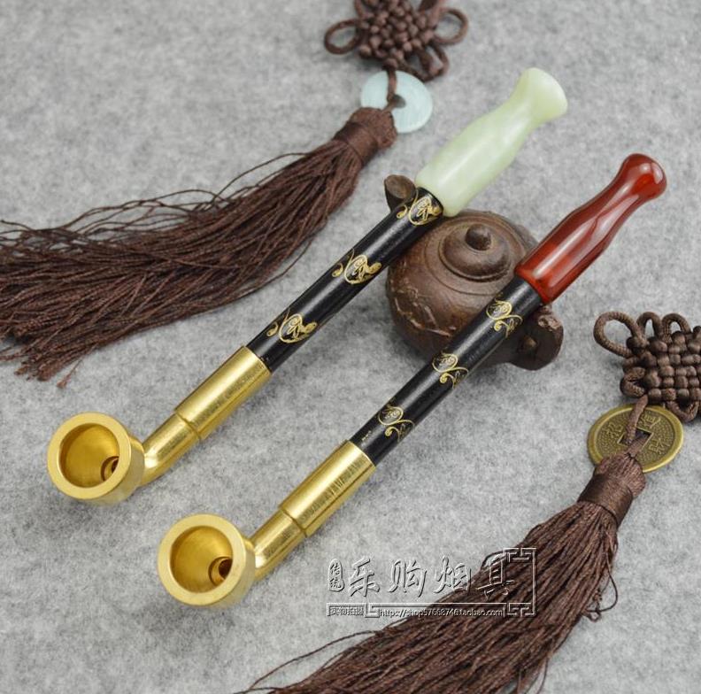 tradition pipe Copper pipe manual old-fashioned Pipe Pot Calumet leaf pipe-elder Portable Artifactin the ZIPPO/Swiss Army Knife/Glasses , Smoking , Pipe category - from Buy2taobao.com to provide professional Taobao agent buy service
