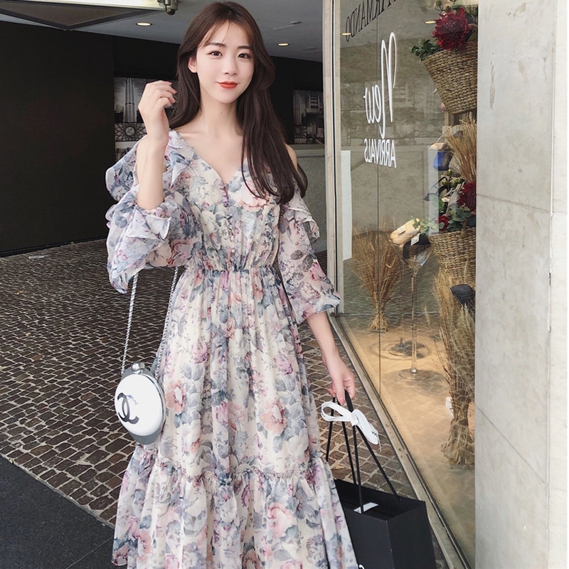 超胖大碼女裝很仙的連衣裙大碼洋氣胖mm超仙仙女長裙春夏遮肚顯瘦在類目 女裝/女士精品, 大碼女裝中 - 來自Buy2taobao.com提供專業的淘寶代購服務