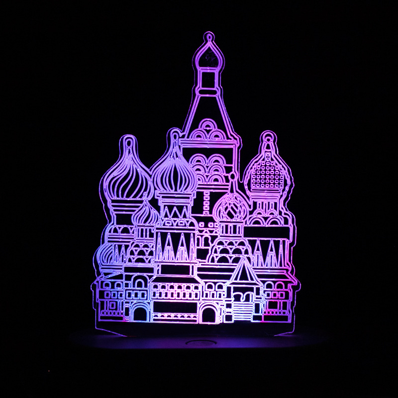 2019 new pattern 3D Nightlight USB Touch Colorful originality customized pattern LED Projection gift Table lampin the Toy/Childs/Puzzle/Building block/Model , Electronic/Light/Aerated/Tricky Toy , Glow Toys category - from Buy2taobao.com to provide professional Taobao agent buy service