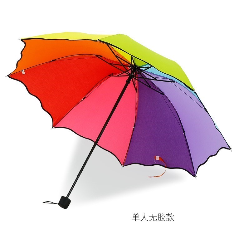 鼗超大雨伞折叠男2三人彩虹伞加大号加固3双人女黑胶防晒晴雨两用在类目 居家日用, 伞/雨具/防雨/防潮, 伞中 - 来自Buy2taobao.com提供专业的淘宝代购服务
