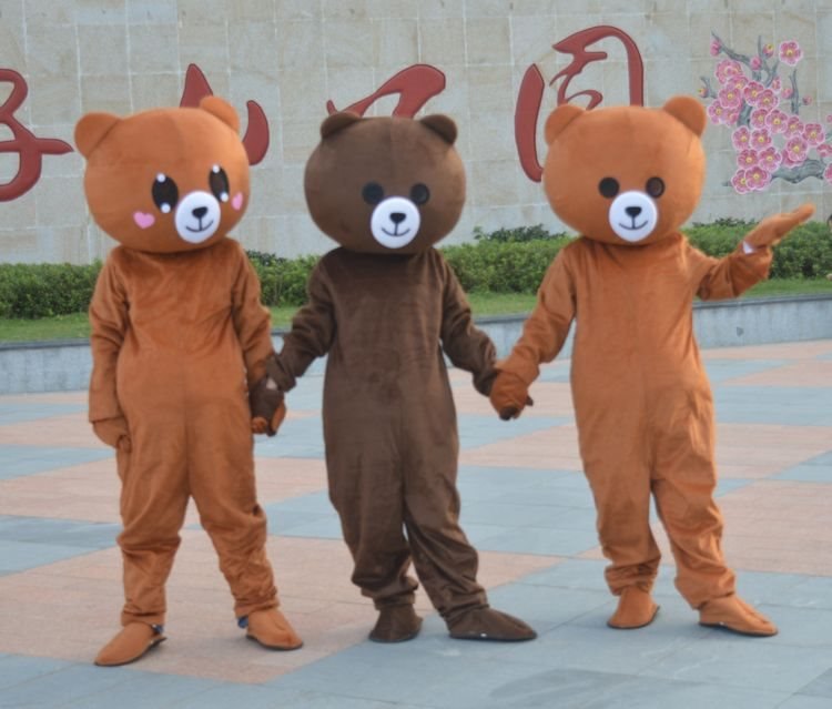 网红熊人偶服装小猪人偶服装布朗熊抖音同款卡通定制在类目 模玩/动漫/周边/cos/桌游, Cosplay服饰/道具/服务, COSPLAY配件/道具/人偶服中 - 来自Buy2taobao.com提供专业的淘宝代购服务