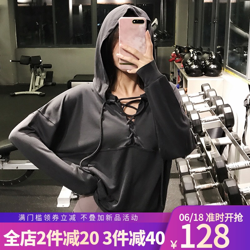 大码运动卫衣女宽松胖mm200斤长袖健身服罩衫薄款休闲瑜伽上衣夏在类目 运动服/休闲服装, 运动卫衣/套头衫中 - 来自Buy2taobao.com提供专业的淘宝代购服务