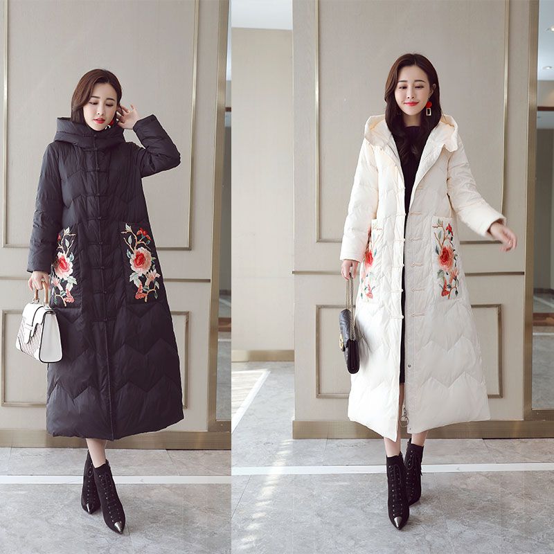 outdoors Middle and old age China Ethnic style Retro frog cotton-padded clothes Overknee have more cash than can be accounted for Large 200 Kinds of cotton jacket and cotton jacketin the Women's clothing/Boutique , Large size women category - from Buy2taobao.com to provide professional Taobao agent buy service
