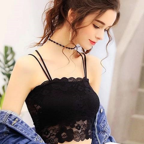 沐蕾丝抹胸露肩打底内搭防走光美背吊带背心女性感内衣学生少女裹在类目 女装/女士精品, 抹胸中 - 来自Buy2taobao.com提供专业的淘宝代购服务