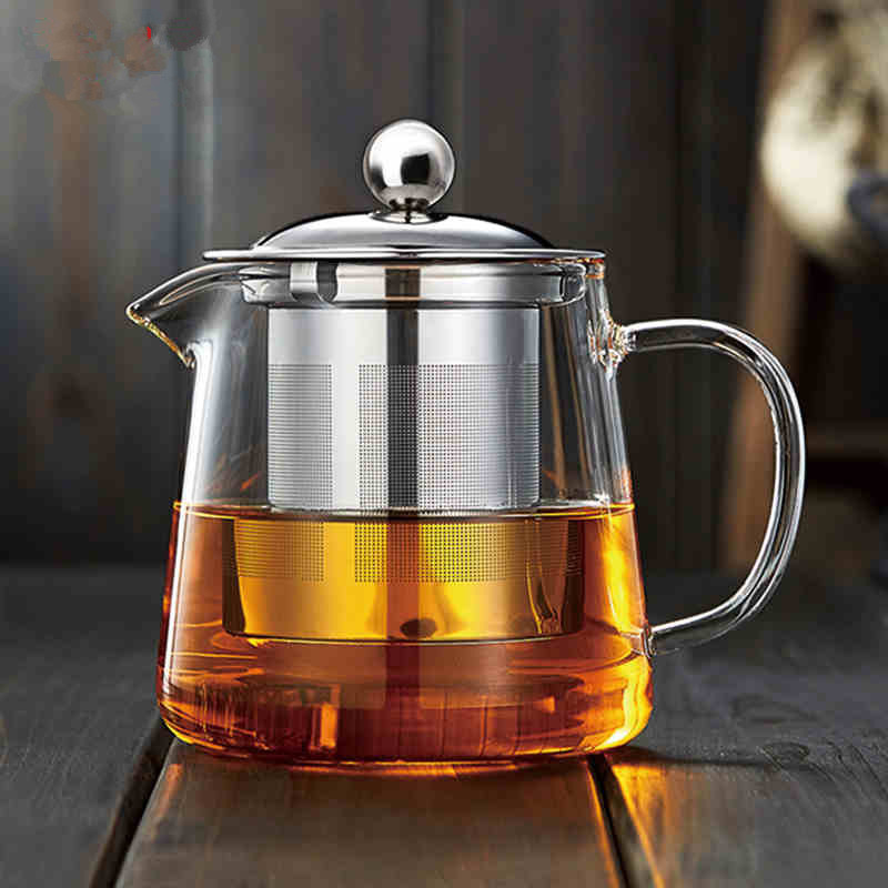 耐热玻璃茶壶茶具不锈钢过滤泡花茶壶套装逸杯功夫茶具在类目 餐饮具, 茶具, 整套茶具中 - 来自Buy2taobao.com提供专业的淘宝代购服务