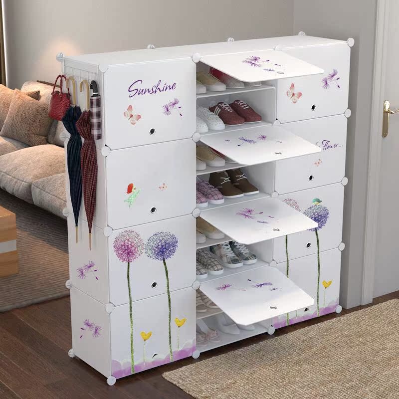 Shoe cabinet simple and easy dustproof Super large capacity fold shoe rack combination light Storage rack environmental protection Plastic multi-storey cabinetin the Residential furniture , Cabinet , Shoebox category - from Buy2taobao.com to provide professional Taobao agent buy service